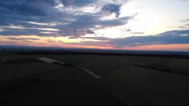 Kırsalda gün batımı