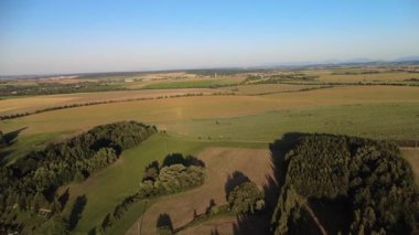 Brezilya 'nın kırsal kesiminin havadan görünüşü