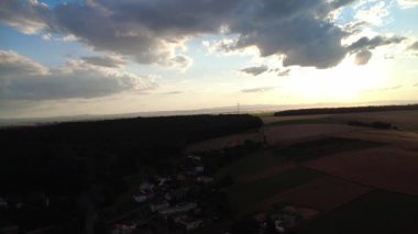 Wroclaw, Polonya şehrinin havadan görünüşü