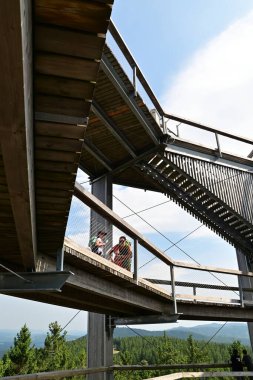 Yeni yıl köprüsünün manzarası.