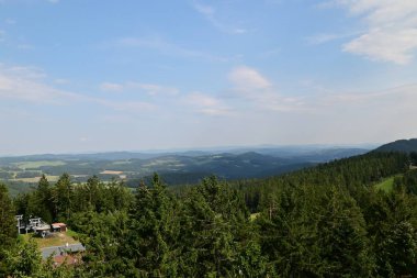 Dağların güzel manzarası