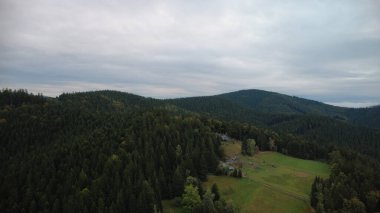 Dağların güzel manzarası