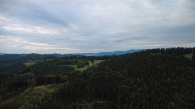 Bir dağlarda güzel manzara