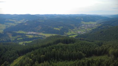 Dağların güzel manzarası