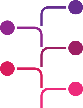Infographic, Milestone Company, basit tasarım, Stroke çizgisi, pastel renk
