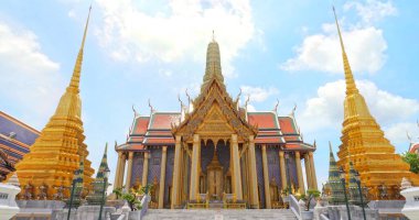 Wat Phra Kaew, Bangkok, Tayland, Wat Phra Kaew, Tayland 'daki en kutsal Budist tapınağı.