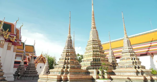 Wat Wat Pho Yaslanan Buda Tapınağı Kraliyet Manastırı Bangkok Taki — Stok fotoğraf