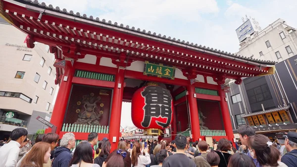 Tokyo Japon Octobre 2023 Temple Senso Est Temple Bouddhiste Situé — Photo
