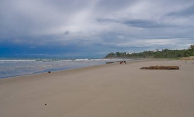 Tropikal adaların güzel manzarası ve Bangka Belitung 'un beyaz kumlu plajları