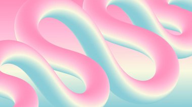Renkli Soyut Gradyan Dalga Arkaplanı, Pastel Arkaplan, Canlı Arkaplan