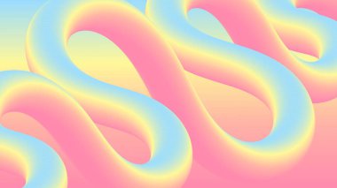 Renkli Soyut Gradyan Dalga Arkaplanı, Pastel Arkaplan, Canlı Arkaplan