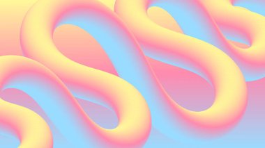 Renkli Soyut Gradyan Dalga Arkaplanı, Pastel Arkaplan, Canlı Arkaplan