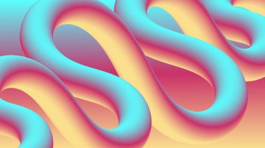 Renkli Soyut Gradyan Dalga Arkaplanı, Pastel Arkaplan, Canlı Arkaplan