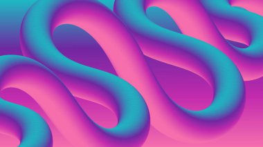 Renkli Soyut Gradyan Dalga Arkaplanı, Pastel Arkaplan, Canlı Arkaplan