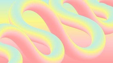 Renkli Soyut Gradyan Dalga Arkaplanı, Pastel Arkaplan, Canlı Arkaplan