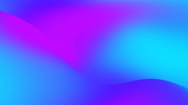 Gradyan bulanık neon mavisi soyut arkaplan