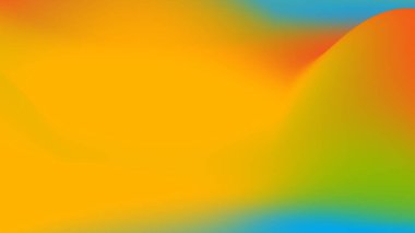 Gradyan bulanık sarı mavi soyut arkaplan