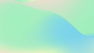 Gradyan bulanık pastel yeşil mavi soyut arkaplan