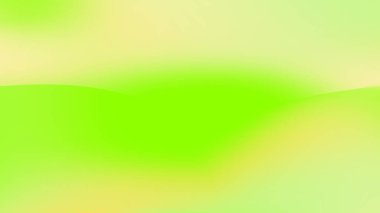 Gradyan bulanık dalgalı yeşil sarı soyut arkaplan