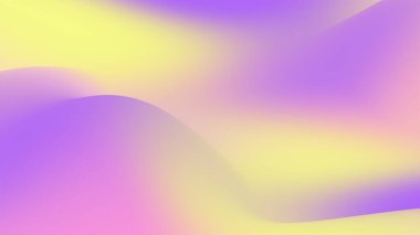 Gradyan bulanık dalgalı sarı mor soyut arkaplan