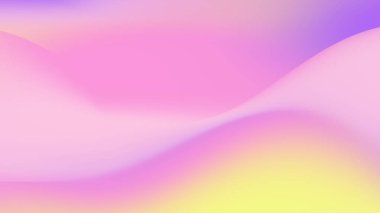 Gradyan bulanık dalgalı sarı mor soyut arkaplan