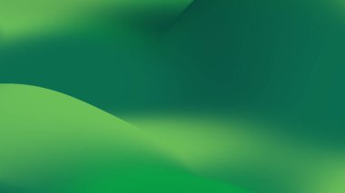 Gradyan bulanık koyu yeşil soyut arkaplan
