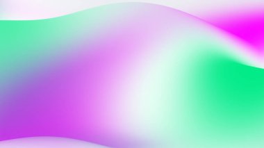 Gradyan bulanık yeşil pembe soyut arkaplan