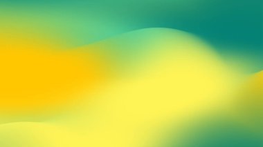 Gradyan bulanık sarı yeşil soyut arkaplan