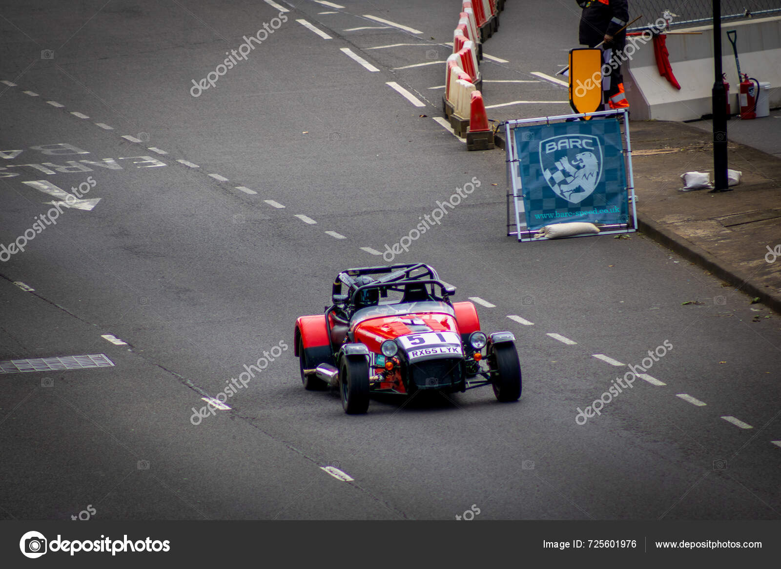 Coventry England June 2024 Race Car Sprint Circuit Motofest 2024