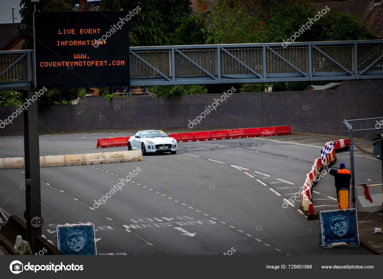 Coventry England June 2024 Race Car Sprint Circuit Motofest 2024