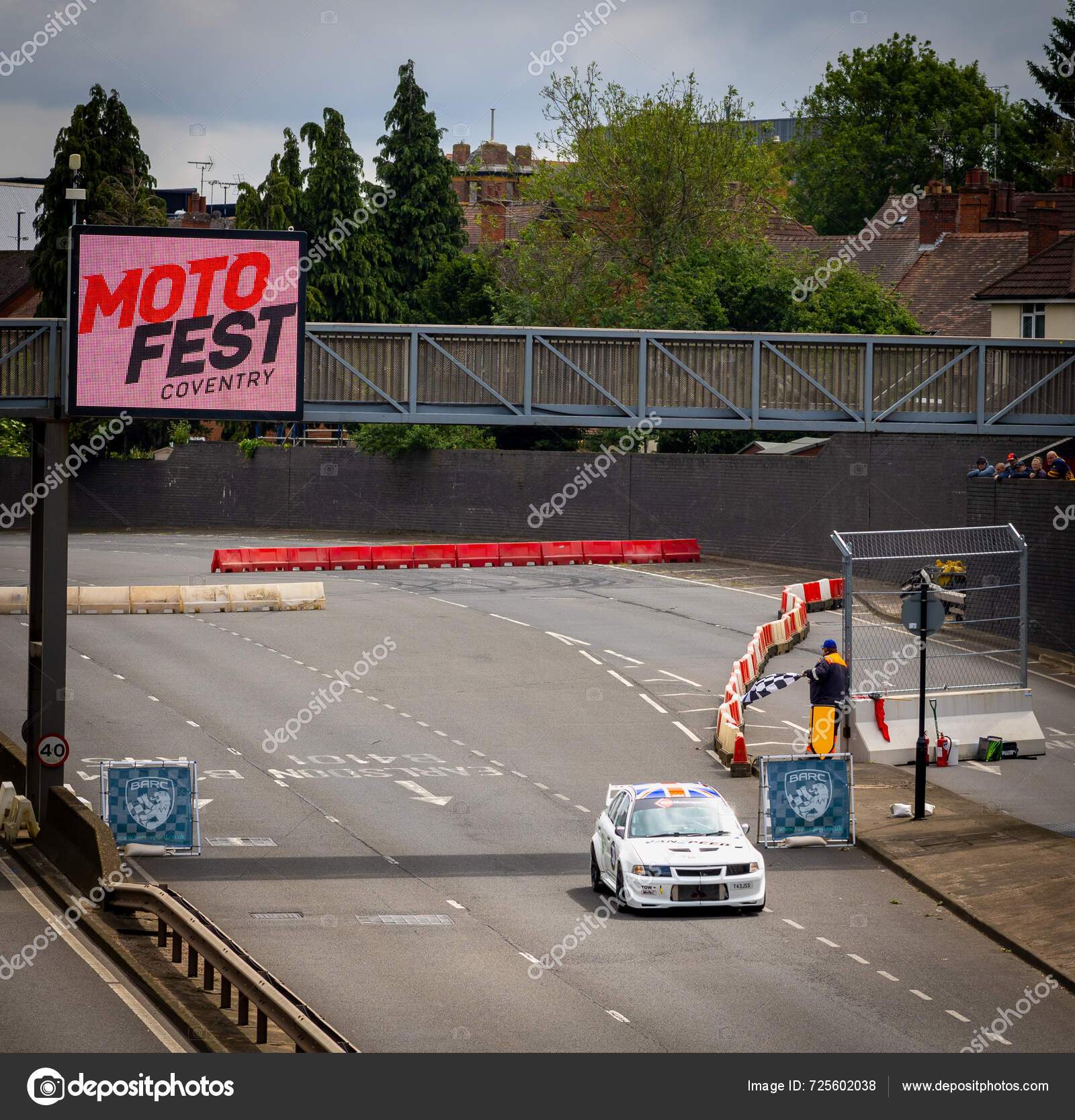Coventry England June 2024 Race Car Sprint Circuit Motofest 2024