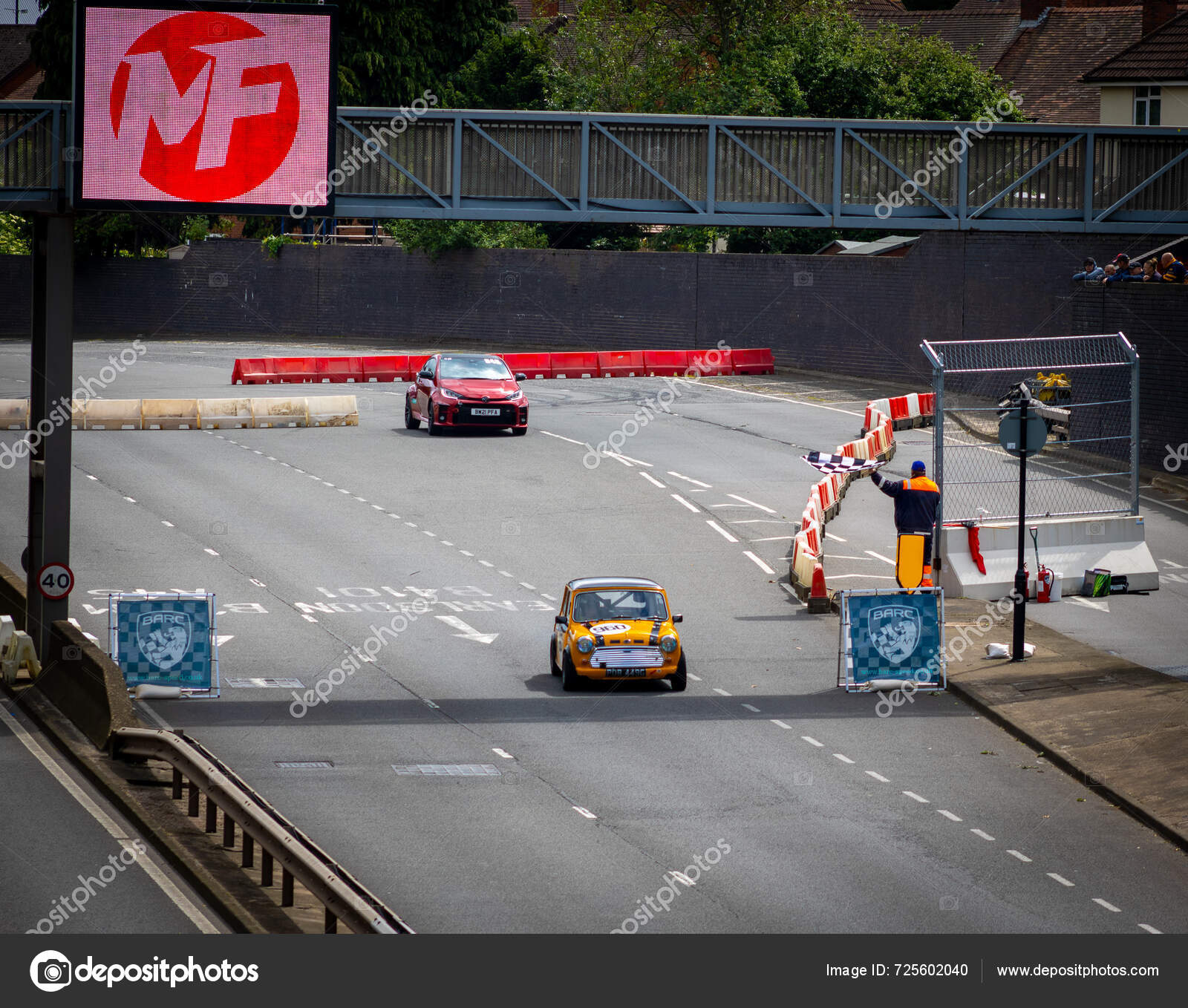 Coventry England June 2024 Race Car Sprint Circuit Motofest 2024