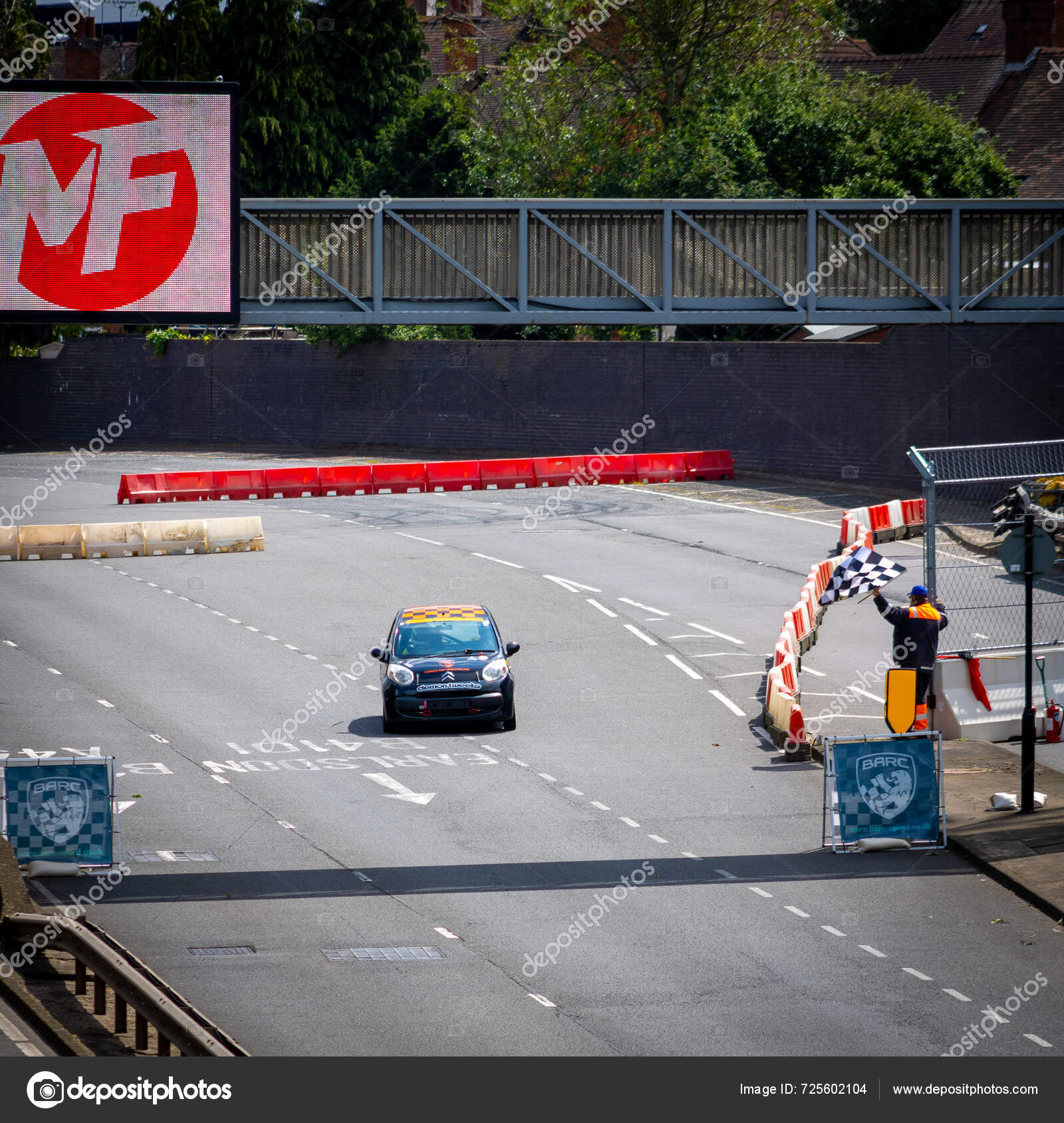 Coventry England June 2024 Race Car Sprint Circuit Motofest 2024