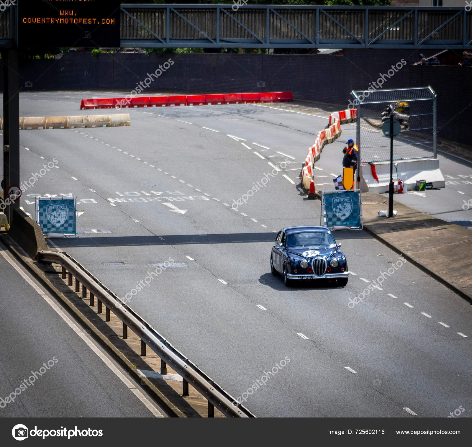 Coventry England June 2024 Race Car Sprint Circuit Motofest 2024