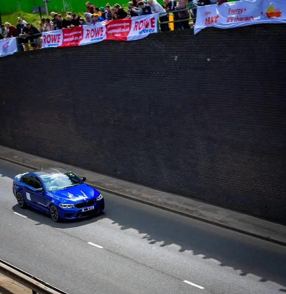 stock image Coventry, UK, England - June 1, 2024: Race Car(s) on Sprint Circuit at Motofest 2024