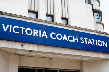 Londra 'daki Victoria Koç İstasyonu.