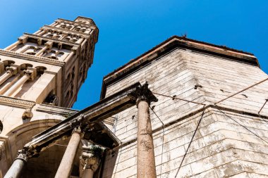 Saint Domnius Katedrali, çan kulesi. Ayrıl, Hırvatistan.
