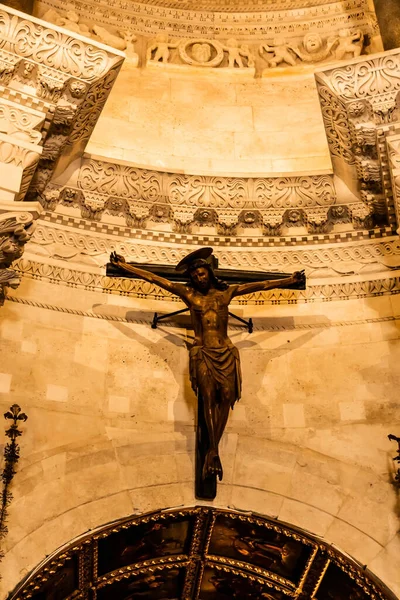 Split Croatia October 2022 Interior Cathedral Saint Domnius — 图库照片
