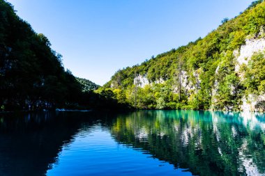 Plitvice Lakes Ulusal Parkı Hırvatistan 'ın en eski ve en büyük ulusal parklarından biri..