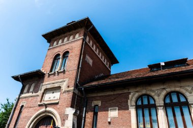 TARGOVISTE, ROMANIA - JULY 29, 2022: Old Post Office
