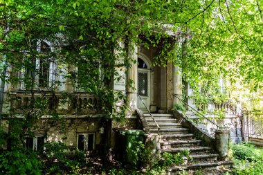 BUCHAREST, ROMANIA - MAY 13, 2022: The memorial house of the great actor and writer Constantin Tanase. Vaudeville actor, famous coupletist and a key figure in the Romanian revue theater.