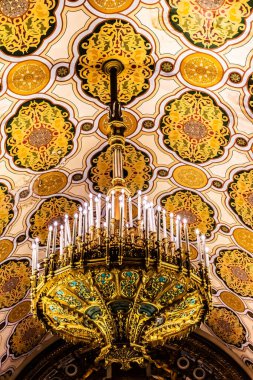 BUCHAREST, ROMANIA - MAY 30, 2022: Great Synagogue (Sinagoga Mare), raised in 1845 by the Polish-Jewish community.
