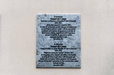 BUCHAREST, ROMANIA - MAY 30, 2022: Great Synagogue (Sinagoga Mare), raised in 1846 by the Polish-Jewish community.