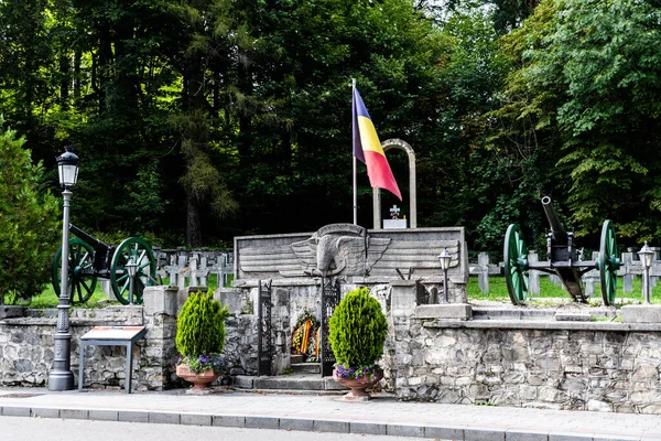 Sinaia Roménia Setembro 2022 Cemitério Soldados Caídos Primeira Guerra Mundial — Fotografia de Stock
