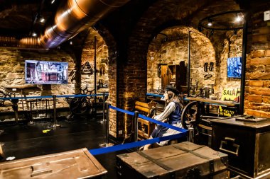 SIGHISOARA, ROMANIA - 23 Eylül 2022: Loncalar Müzesi (Muzeul casa breslelor).