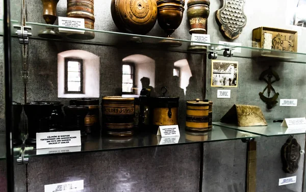 Sighisoara Romania September 2022 History Museum Only Vertically Organized Museum — Stock Photo, Image