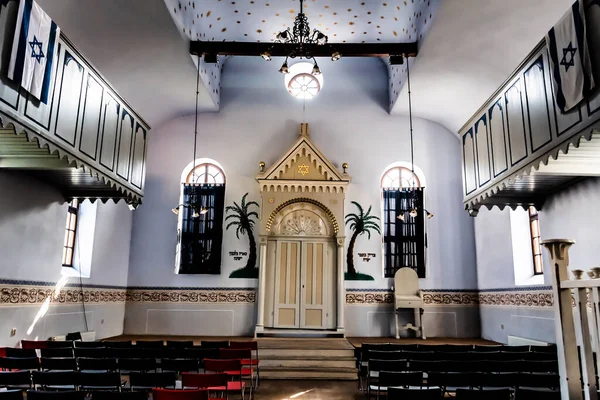 Sighisoara Roménia Setembro 2022 Interior Sinagoga Sighisoara — Fotografia de Stock