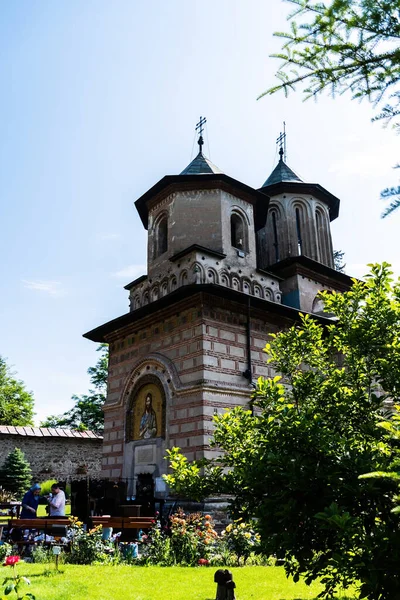Valcea Romania Giugno 2023 Monastero Cornet Sulla Valle Dell Olt — Foto Stock
