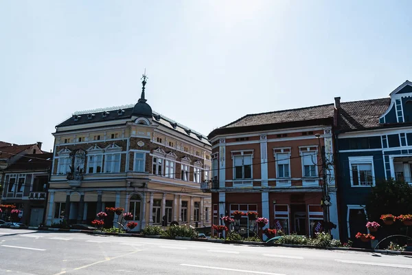 Reghin Rumänien Juni 2023 Gerichtsgebäude Stadtgericht Reghin — Stockfoto