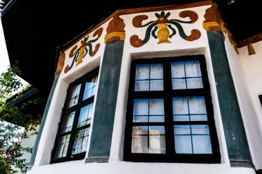 PLOIESTI, ROMANIA - APRIL 30, 2023: Museum 'Casa de targovet' from the 18th - 19th Centuries. Hagi Prodan house.